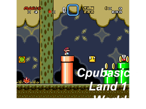 Cpubasic's Land 1 World Demo (SMW1 Hack) [a1] Cover
